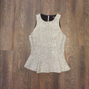 Mossimo Supply Co. Monochrome Sleeveless Blouse